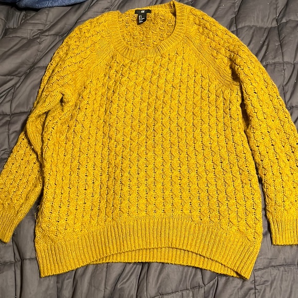 H&M Sweaters - H&M Golden Sweater size S